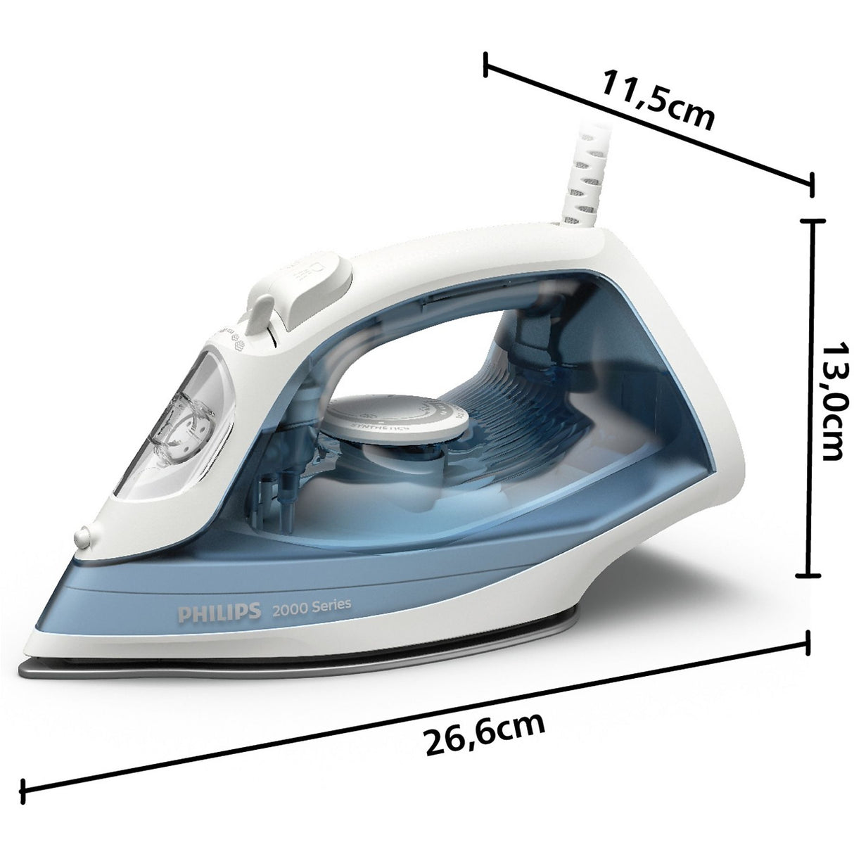 Ferro Da Stiro Philips DST2010/20 A Vapore 2000W Colore Azzurro