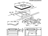 Piano Cottura Induzione Electrolux KIS62453IZ 60Cm 4 Zone Cottura