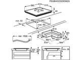 Piano Cottura Induzione Electrolux KIS62453I 60CM 4 Zone Sense Boil