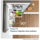 Frigorifero Bosch KGN492IAF Classe A 203 x 70 cm Acciaio spazzolato anti-impronta, Total No Frost KGN492IAF