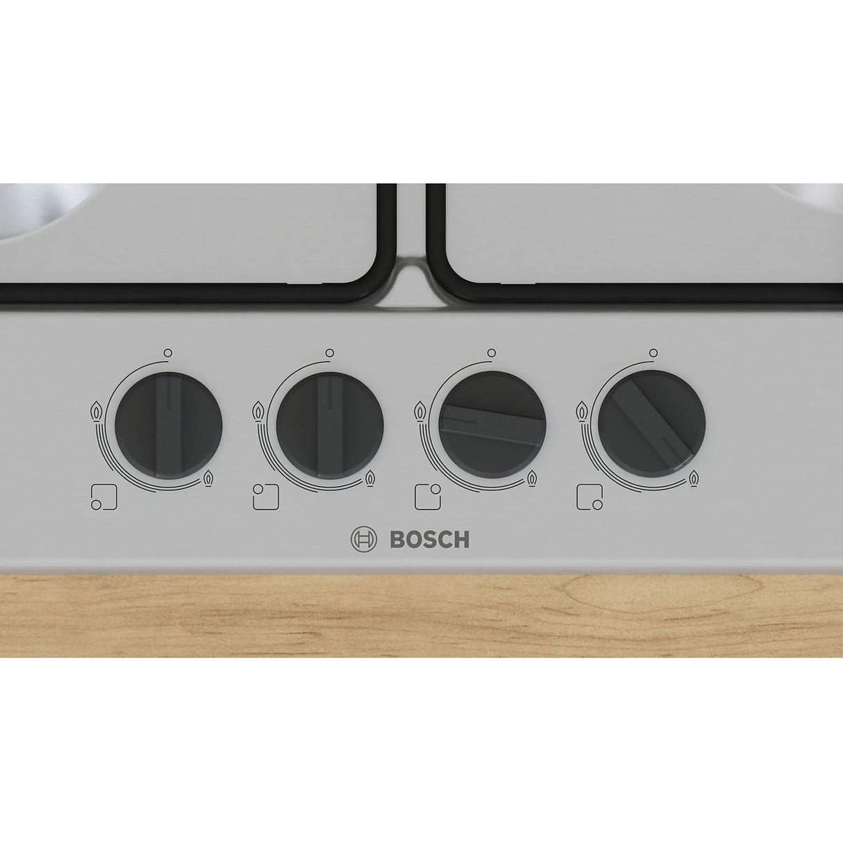 Piano Cottura Bosch PGP6B5K85  60CM 4 Fuochi A Gas Inox