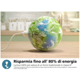 Friggitrice Ad Aria Philips NA555/00 Dual a Vapore Capacità 9 Litri