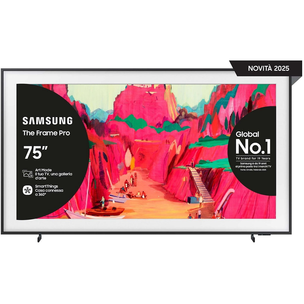 TV Samsung QE75LS03FWUXZT Smart TV 75" Neo QLED The Frame Pro