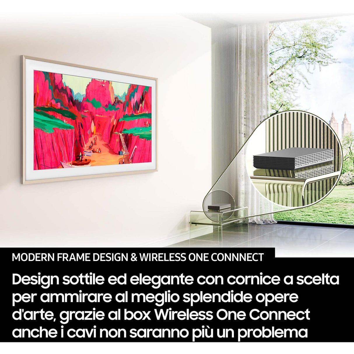 TV Samsung QE75LS03FWUXZT Smart TV 75" Neo QLED The Frame Pro