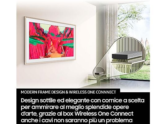 Smart TV Samsung QE75LS03FWUXZT The Frame 75" 4K Vision AI (2025) Classe G