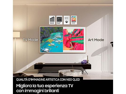 Smart TV Samsung QE75LS03FWUXZT The Frame 75" 4K Vision AI (2025) Classe G