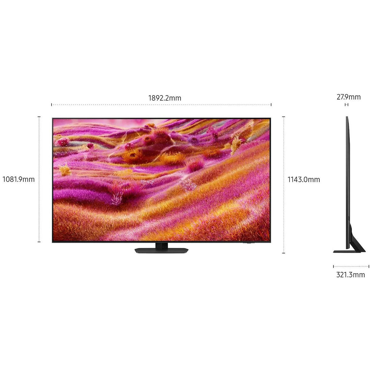 TV Samsung QE85QN90FATXZT 85" NEO QLED 4K HDR+ AI