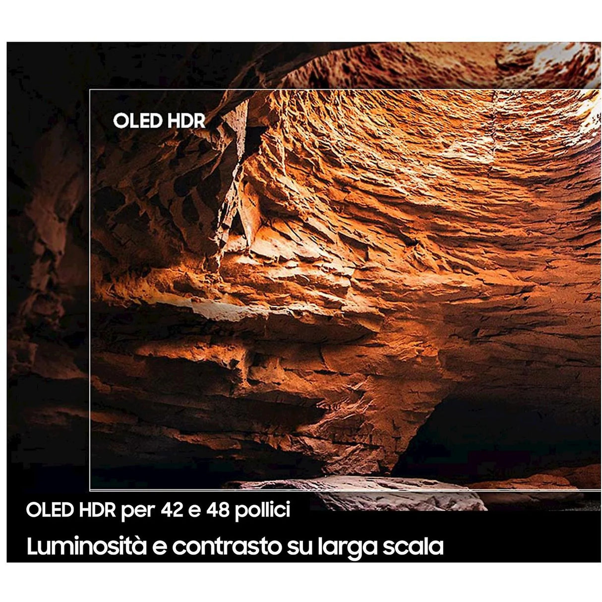 TV Samsung QE65S90FATXZT 65" OLED Wi-Fi 4K AI Upscaling Pro