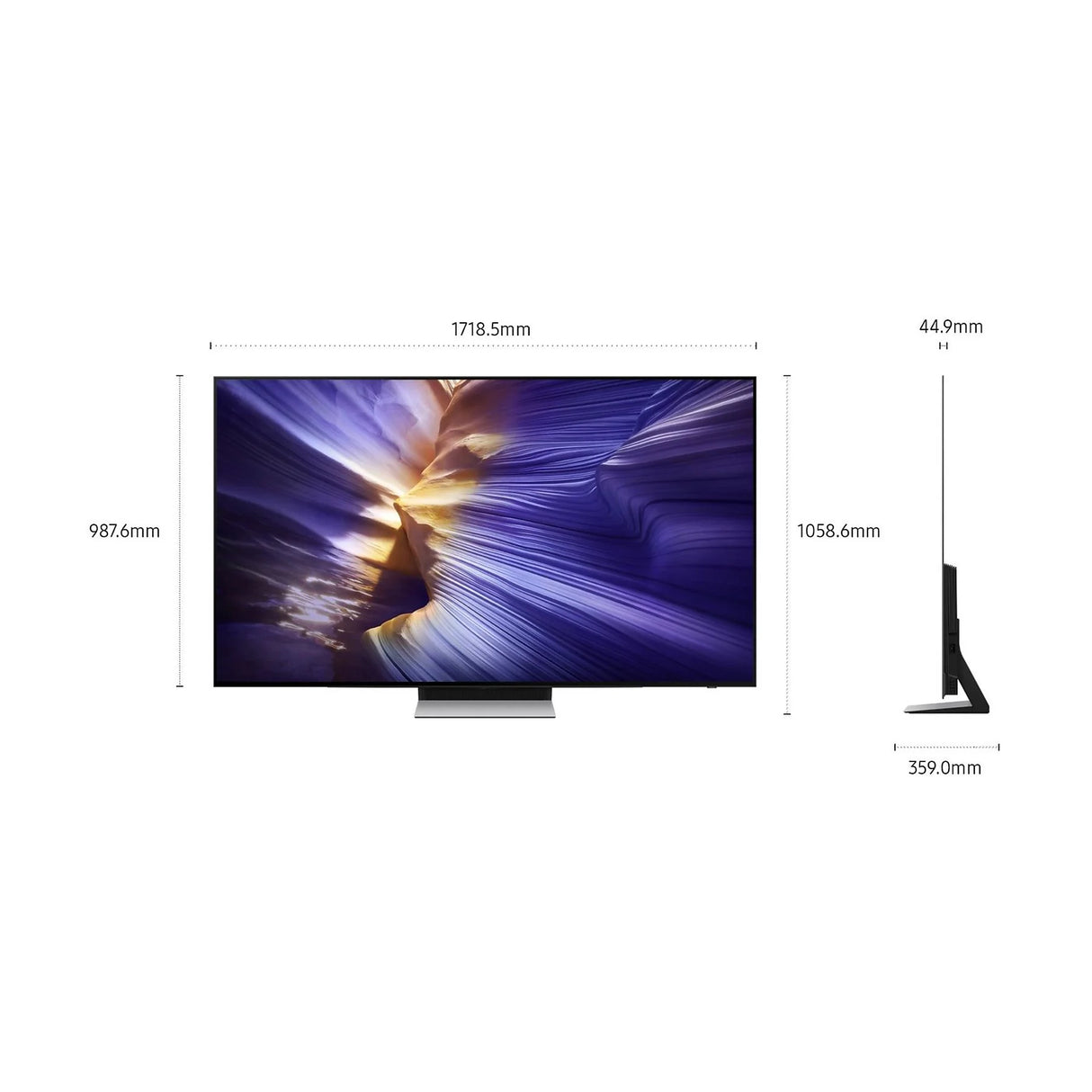 TV Samsung QE77S90FAEXZT 77" Smart TV AI 4K OLED HDR+