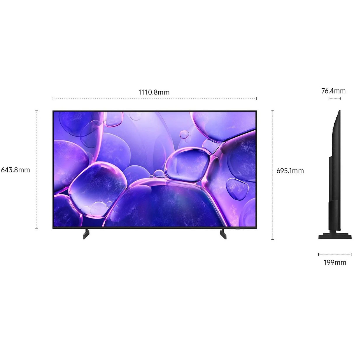 TV Samsung UE50U8000FUXZT Crystal 50" Ultra HD Smart TV 4K