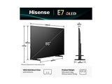 TV Hisense 85E7Q QLED 85 " 4K Smart HDR Dolby Vision Atmos Classe E