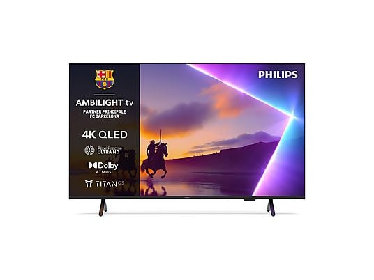 TV Philips QLED 50" 50PUS8510/12 4K UHD Smart TV Nero Classe F