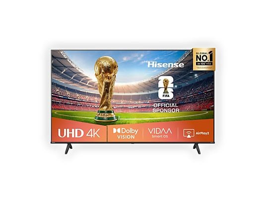 TV Hisense LED 43" 43A6Q 4K Smart TV Nero Classe E