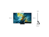 Smart TV OLED Samsung QE77S95FATXZT 77" 4K Vision AI Processore NQ4 AI Gen3 Glare Free OLED HDR Pro Dolby Atmos Classe F