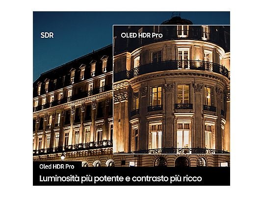 Smart TV OLED Samsung QE77S95FATXZT 77" 4K Vision AI Processore NQ4 AI Gen3 Glare Free OLED HDR Pro Dolby Atmos Classe F
