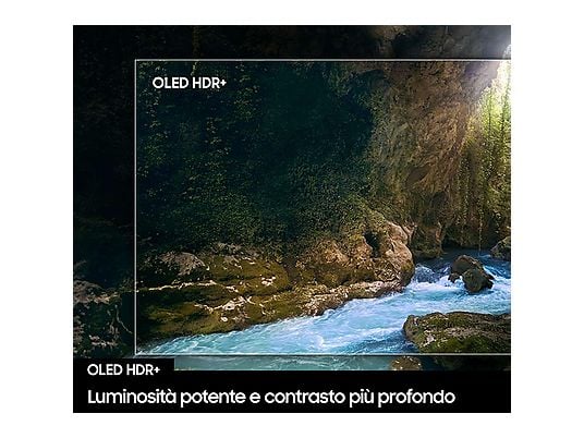 Smart TV Samsung QE48S90FAEXZT 48" OLED Vision AI 4K Processore NQ4 AI Gen3 4K AI Upscaling Pro Schermo antiriflesso OLED HDR Dolby Atmos &amp; OTS Lite Laser Slim Design Classe G