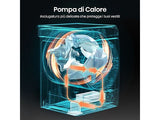 Asciugatrice Hisense DHQE900UWDC Pompa di calore 9 kg 64 cm 64 dB Bianco Classe D