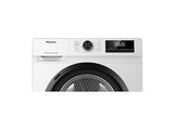 Asciugatrice Hisense DHQE900UWDC Pompa di calore 9 kg 64 cm 64 dB Bianco Classe D