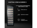 Cantinetta HAIER HWS188GAE 188 Bottiglie 7 Ripiani Black Classe G
