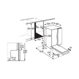 Lavastoviglie da incasso Electrolux E82LX220S 14 coperti Serie 800 QuickSelect AirDry WiFi Classe A