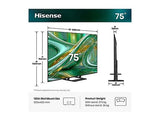 Smart TV Mini LED Hisense 75Q8S 75" 4K UHD 144Hz Dolby Atmos 2.1 by Devialet