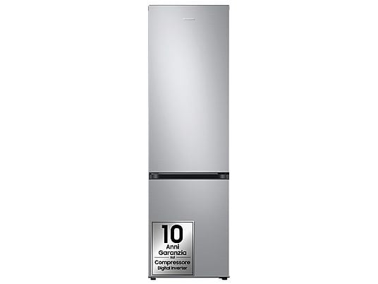 Frigorifero combinato Samsung RB38C607AS9/EF 203 cm 387 L 5 ripiani No Frost Metal Inox Classe A