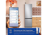 Frigorifero combinato Samsung RB38C607AS9/EF 203 cm 387 L 5 ripiani No Frost Metal Inox Classe A