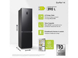 Frigorifero combinato Samsung RB38C776CB1/EF 203 cm 390 L No Frost Wi-Fi Antracite Classe C