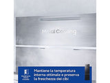 Frigorifero combinato Samsung RB38C776CB1/EF 203 cm 390 L No Frost Wi-Fi Antracite Classe C