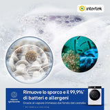 Lavatrice Samsung WW11DB7B94GEU3 11 kg Caricamento frontale 1400 rpm Classe A AI Ecodosatore Wi-Fi Bianco
