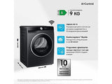 Asciugatrice Samsung DV90DG6845LBU3 9 Kg Pompa di Calore 60 cm AI Dry Super Speed 81’ Nero Classe A