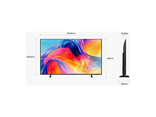 Samsung TV Mini LED UE50M70HAUXZT 50" Smart TV 4K Mini LED Processore Mini LED Processor 4K Classe Energetica F