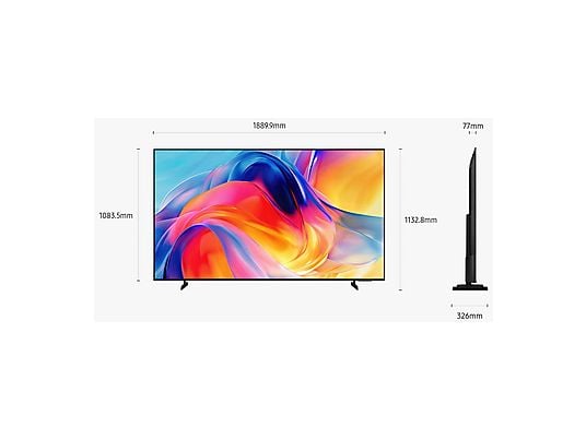 Samsung TV Mini LED UE85M70HAUXZT 85" Smart TV 4K Mini LED Processore Mini LED Processor 4K Classe Energetica F