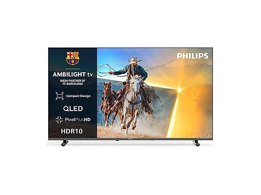 Philips Ambilight TV 40PQS6901/12 40" QLED Full HD Smart TV Dolby Audio Titan OS Classe Energetica D