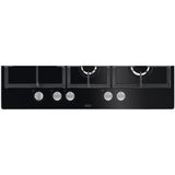 Piano Cottura Aeg HKB75820NB Gas 5 Fuochi 75 Cm Vetro Nero