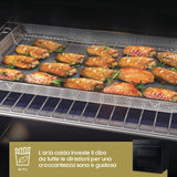 Forno Da Incasso Samsung NV7B5760WBK Dual Cook Classe A+ 76 Litri Colore Nero Funzione Vapore Elettrico Ventilato