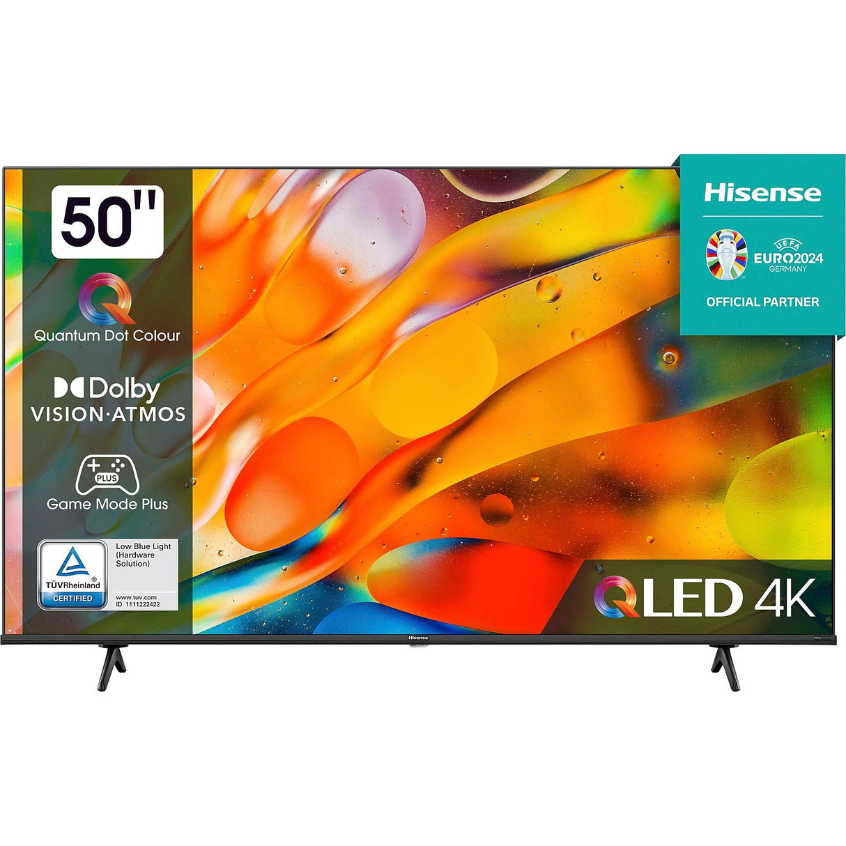 TV Hisense 50E77KQ 4K 50" QLED Ultra HD Smart TV