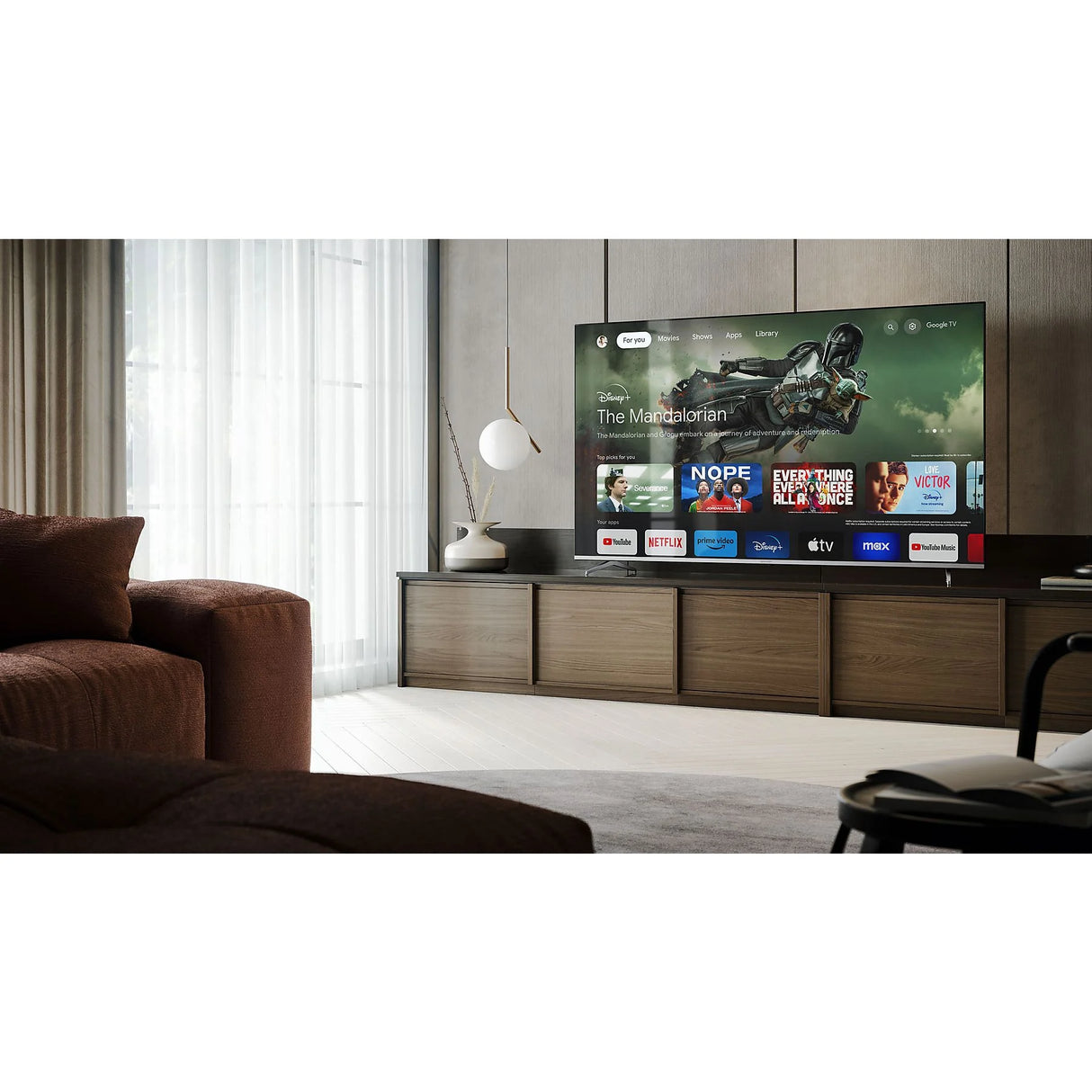 TV Sharp 70GP6260E Google TV 70" Ultra HD 4K QLED