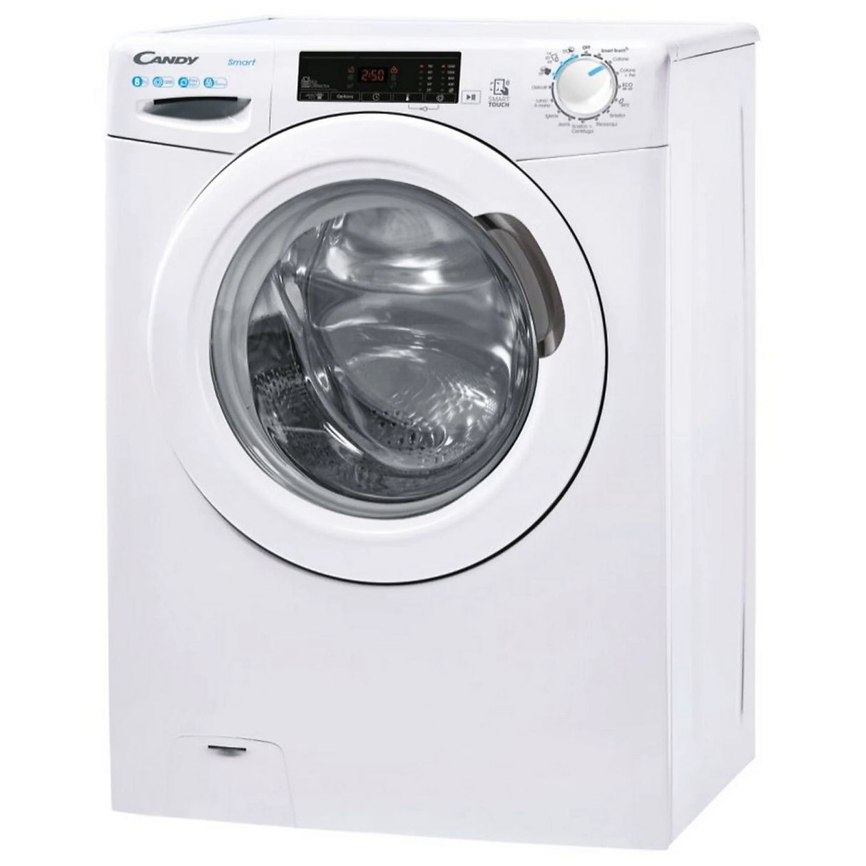 Lavatrice Candy CSS128TE-11  Caricamento frontale 8 kg 52 cm Classe D Smart