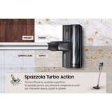 Aspirapolvere Senza Filo Samsung VS20B75AGR1/WA Jet 75E Pet 200W Senza Sacco