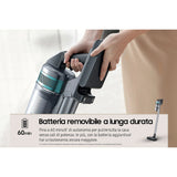 Aspirapolvere Senza Filo Samsung VS20B75AGR1/WA Jet 75E Pet 200W Senza Sacco