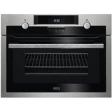 Forno Microonde Combinato Aeg KME561000M Da incasso Inox Antimpronta 43 Litri Ventilato Con Grill 9 Funzioni A+