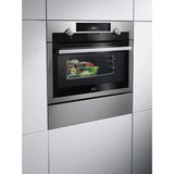 Forno Microonde Combinato Aeg KME561000M Da incasso Inox Antimpronta 43 Litri Ventilato Con Grill 9 Funzioni A+