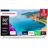 TV Thomson 50UA5S13W 50" UHD 4K Smart Android TV White