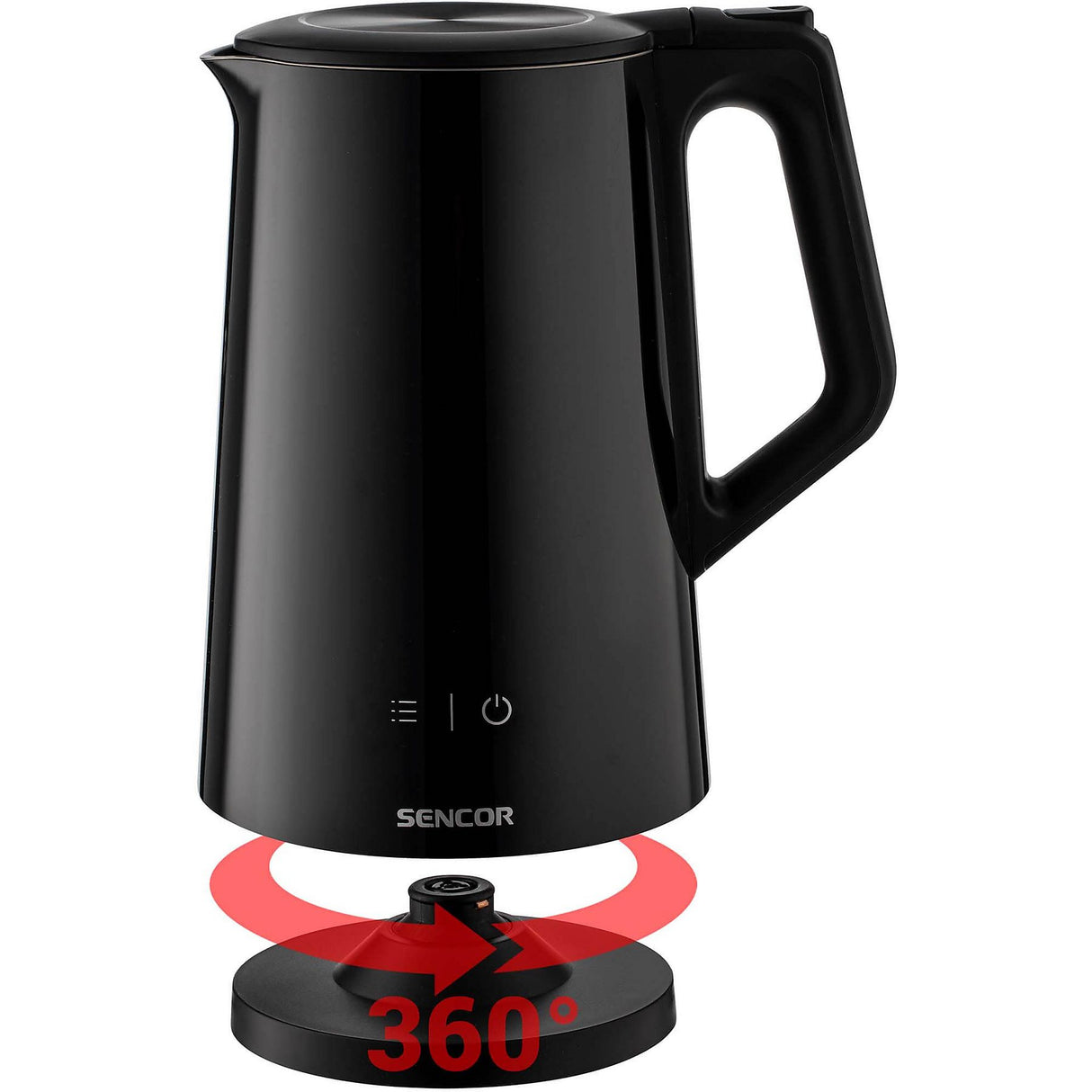 Bollitore Sencor SWK_0590BK Elettrico Con Display LED 1,5lt 2200W
