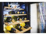 Cantinetta CANDY CWCEL 210/N 21 Bottiglie 7 Ripiani Nero/Trasparente Classe G