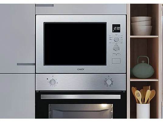 Microonde da incasso CANDY CA38FL7NWXW 25L 850W Grill 1200W Acciaio Inox