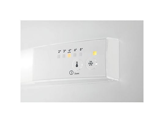Frigorifero Doppia Porta Electrolux ETS5LE16S Serie 500 ColdSense Incasso Classe E White