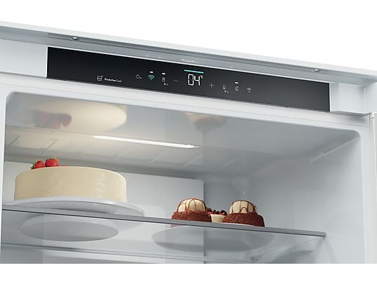 Frigorifero Combinato Candy CNBQT3719EW 193,5 cm 4 ripiani Rumorosità 33 dB(A) Bianco Classe E