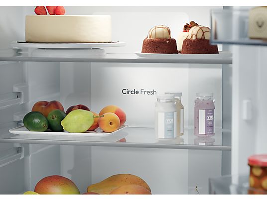 Frigorifero Combinato Candy CNBQT3719EW 193,5 cm 4 ripiani Rumorosità 33 dB(A) Bianco Classe E